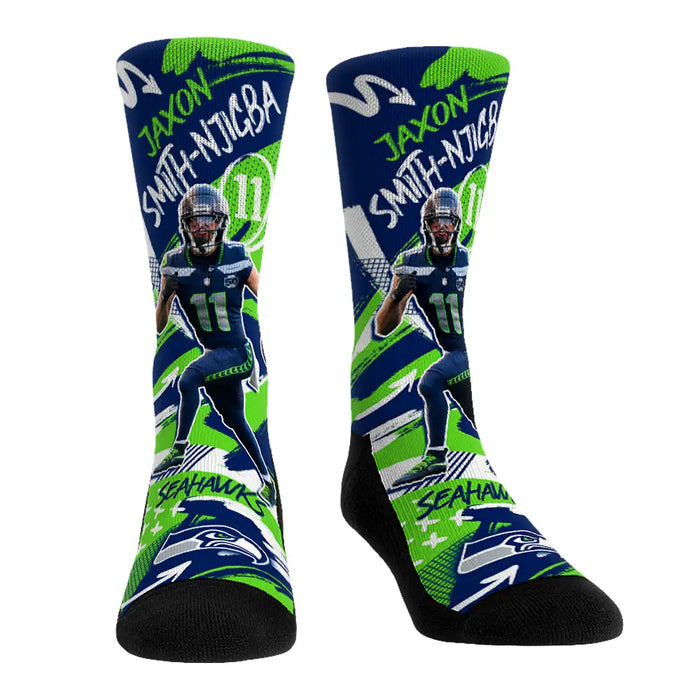 Jaxon Smith Njigba - Seattle Seahawks - Playmaker by Rock 'Em Socks