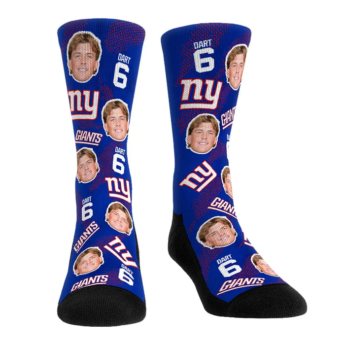 Jaxson Dart - New York Giants - Football Guy by Rock 'Em Socks