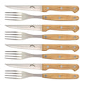 8-Piece Set: Steak Knife and Fork Set by DailySale