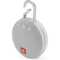 JBL Clip 3 Portable Waterproof Wireless Bluetooth Speaker - White by DailySale