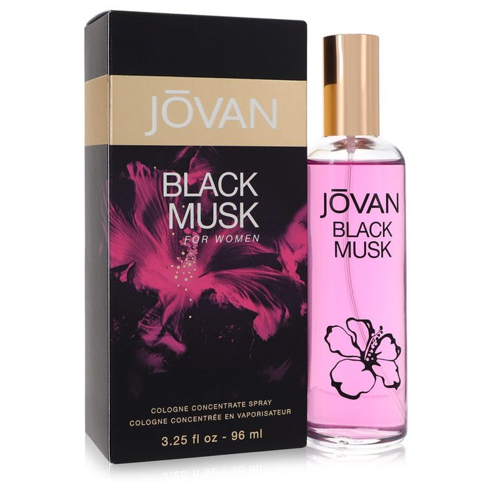 Jovan Black Musk by Jovan Cologne Concentrate Spray 3.25 oz for Women by Avera Group