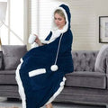 Jellie Cozy and Ultra Plush Sherpa Hoodie Throw by DailySale