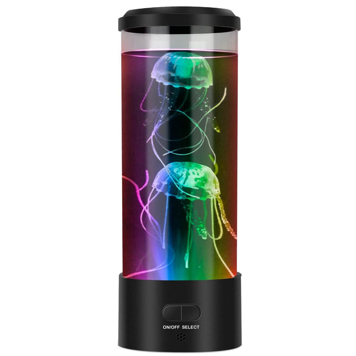 Jellyfish Lava Lamp Multicolor Changing Mood Night Light by DailySale