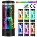 Jellyfish Lava Lamp Multicolor Changing Mood Night Light by DailySale