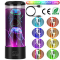 Jellyfish Lava Lamp Multicolor Changing Mood Night Light by DailySale