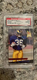 Jerome Bettis 1993 Fleer Ultra #232 Rookie Rams NFL Card PAAS GEM-MT 9.5 by Price Is Right Miami