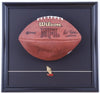 Jerry Rice Signed NFL Football Display with Pin (JSA)