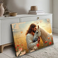 Jesus and Horse Faith Wall Art II by Tailored Canvases