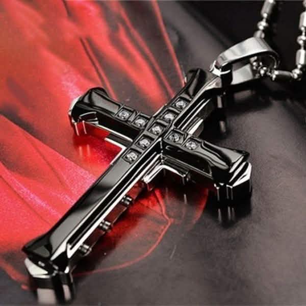 Jesus Cross Pendant Necklace Jewelry by DailySale