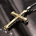 Jesus Cross Pendant Necklace Jewelry by DailySale
