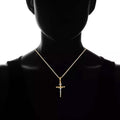 Jesus Crucifix Cross Gold Plated Pendant Necklace by DailySale
