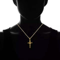Jesus Crucifix Cross Gold Plated Pendant Necklace by DailySale