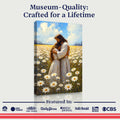 Jesus Hugging Woman Faith Wall Art II by Tailored Canvases