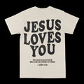 Jesus Loves You Graphic Tee by Obsessed with graphic tees