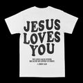 Jesus Loves You Graphic Tee by Obsessed with graphic tees