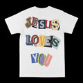 Jesus Loves You Scrapbook Graphic Tee by Obsessed with graphic tees