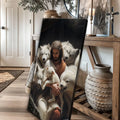 Jesus Protects The Lamb From Wolves Faith Wall Art by Tailored Canvases