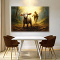 Jesus Running After A Lost Lamb Faith Wall Art by Tailored Canvases