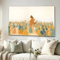 Jesus Speaking To Crowd Faith Wall Art by Tailored Canvases