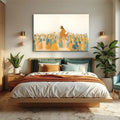 Jesus Speaking To Crowd Faith Wall Art by Tailored Canvases