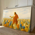 Jesus Speaking To Crowd Faith Wall Art II by Tailored Canvases