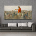 Jesus Speaking To Crowd Faith Wall Art III by Tailored Canvases