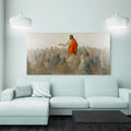 Jesus Speaking To Crowd Faith Wall Art III by Tailored Canvases