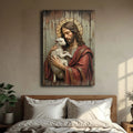 Jesus The Good Shepherd Wall Art by Tailored Canvases