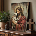 Jesus The Good Shepherd Wall Art by Tailored Canvases