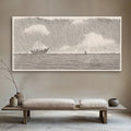 Jesus Walking On Water Faith Wall Art II by Tailored Canvases