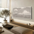 Jesus Walking On Water Faith Wall Art II by Tailored Canvases