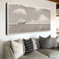Jesus Walking On Water Faith Wall Art II by Tailored Canvases
