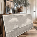 Jesus Walking On Water Faith Wall Art II by Tailored Canvases