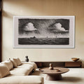 Jesus Walking On Water Faith Wall Art III by Tailored Canvases