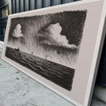 Jesus Walking On Water Faith Wall Art III by Tailored Canvases
