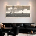 Jesus Walking On Water Faith Wall Art V by Tailored Canvases