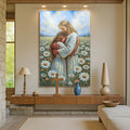Jesus With Children Faith Wall Art by Tailored Canvases