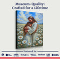 Jesus With Children Faith Wall Art by Tailored Canvases