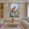 Jesus With Children Faith Wall Art by Tailored Canvases