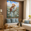 Jesus With Children Faith Wall Art by Tailored Canvases