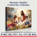 Jesus With Children Faith Wall Art II by Tailored Canvases