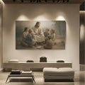 Jesus with Children Faith Wall Art III by Tailored Canvases