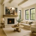 Jesus with Children Faith Wall Art III by Tailored Canvases