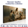 Jesus with Children Faith Wall Art III by Tailored Canvases