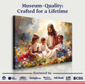Jesus With Children Faith Wall Art VII by Tailored Canvases