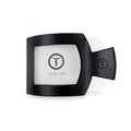 Jet Black Medium Flat Square Hair Clip by TELETIES