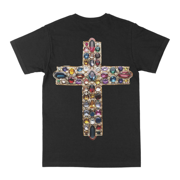 Jewel Cross Graphic Tee by Obsessed with graphic tees