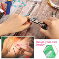 Jewelry Making Supplies Finding Kit Pliers Ribbon Ends Eye Pins Earring Hooks for DIY Craft by DailySale