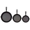 Jim Beam 3-Piece Cast Iron Skillets by DailySale