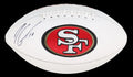 Jimmy Garoppolo Signed 49ers Logo Football (Fanatics & TriStar) by Price Is Right Miami